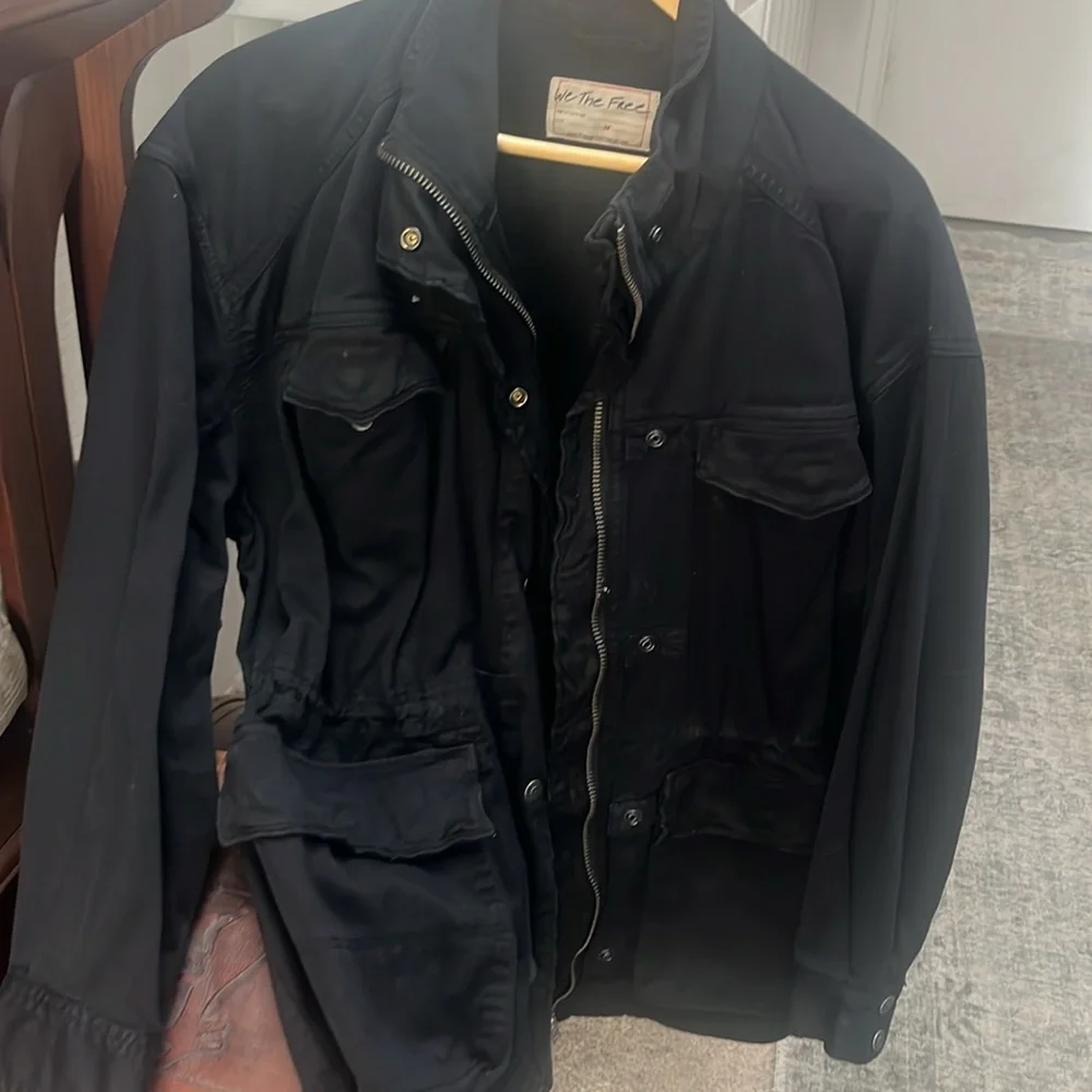 FREE PEOPLE UTILITY JACKET SZ M. NWOT - Picture 9 of 9